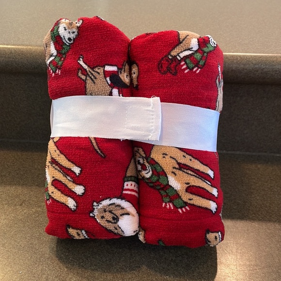 NWT dog holiday bath wrap - Picture 2 of 4